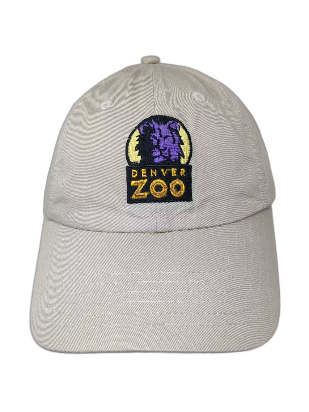 Royal Headwear Denver Zoo Beige One Size Baseball Cap Hat Embroidered Cotton